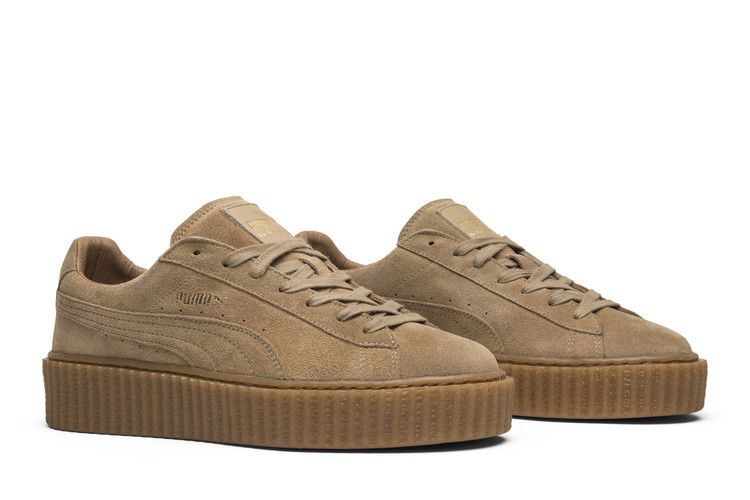 Women's Sneakers Puma Creepers Rihanna Fenty Oatmeal (Women's) Oatmeal/Oatmeal