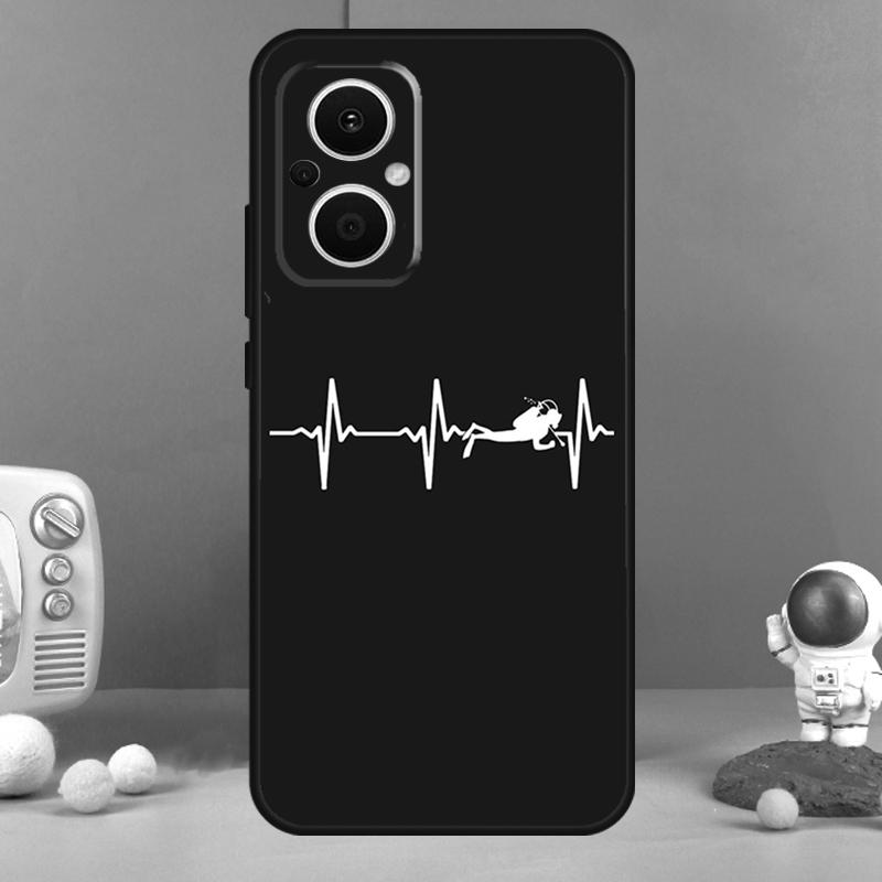 

Scuba Diver Diving Funda For OPPO Reno 14 F 11F 12F 13F 10 11 12 13 Pro 7 8 Lite OPPO Find X8 X6 X5 X9 Pro Case OPPO Find X5