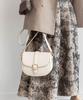 2WAY Monogram Buckle Shoulder Bag FB36066 IVORY