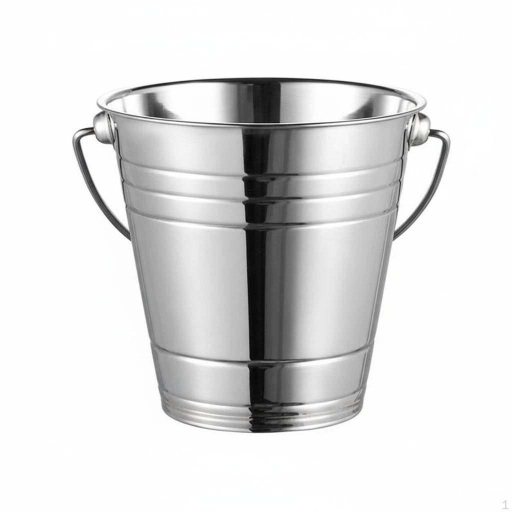 Ice Bucket RustResistant Stainless Steel Easy To Drink Chiller Bottle for