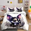 Whimsical Chihuahua Gothic Charm Bedding Sets Duvet Covers Pillowcases(1* Duvet Cover 2* Pillowcases Without Duvet Insert)
