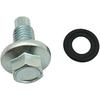Engine Oil Drain Plug, 11562588 Oil Pan Drain Plug Bolt w/O-Ring Fits for GM Chevy Buick Cadillac