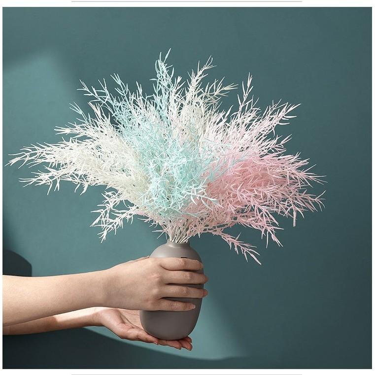 Bamboo Leaf Grass Accessories Mist Artificial Flower Home Decoration Wedding Handheld Flowers Plant Wall Fake Flowers Shooting Props