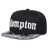 Unisex Czapki Hip-hopowe z Haftem Litery COMPTON Wiosna Jesień Regulowane Codzienne Snapback Czapki Baseballowe Outdoorowa Czapka Chroniąca Przed Słońcem