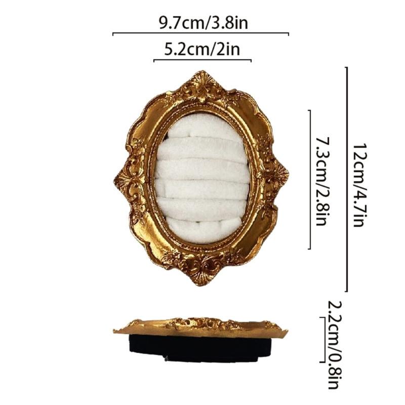 Elegant Resin Jewelry Display Stand For Necklaces Earrings And Bracelets