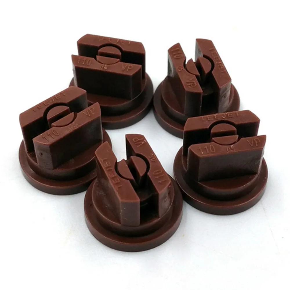 20PCS Agriculture Pesticide Spray Boom Jet Nozzle Tip High Pressure Flat Fan Shape Knapsack Sprayer Nozzle Angle110 Plastic