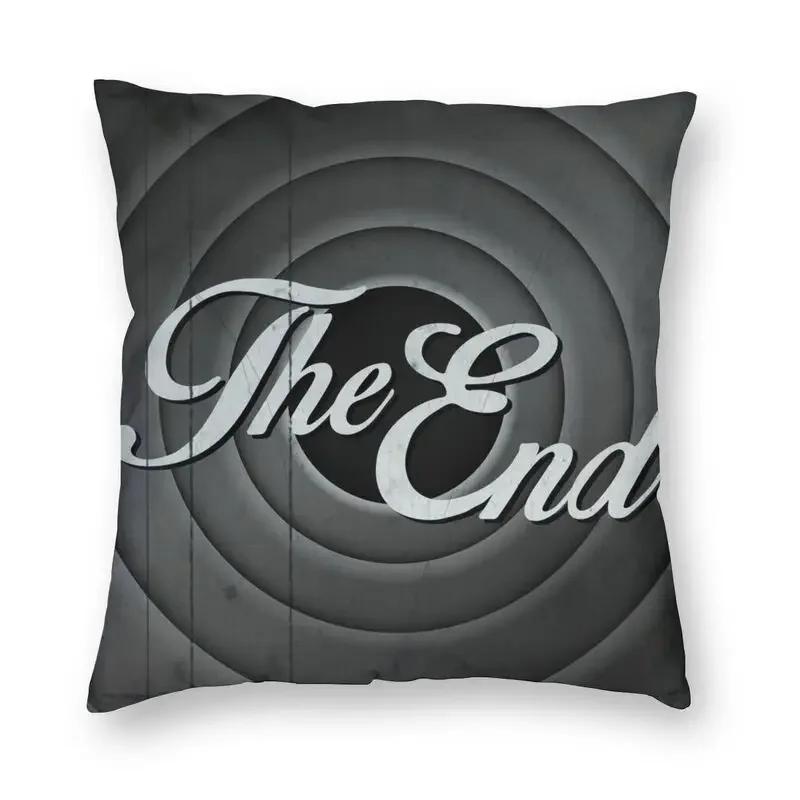 Retro Movie Night Popcorn Cushion Cover Camera  Floor Pillowcase Sofa Cool  Home