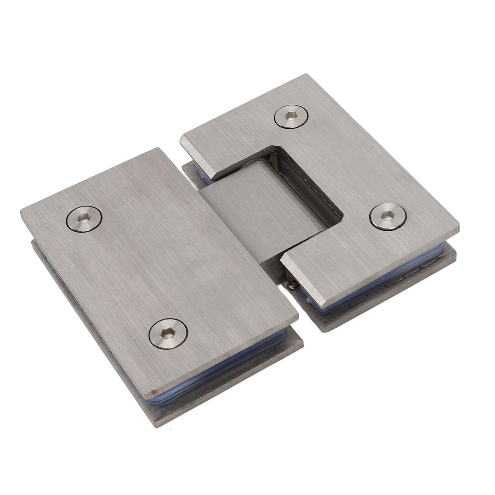 

Frameless Glass Shower Door Hinge 180 Degree 120lb Load Capacity Heavy Duty Bathroom Door Hinge for 8mm to 12mm Thick