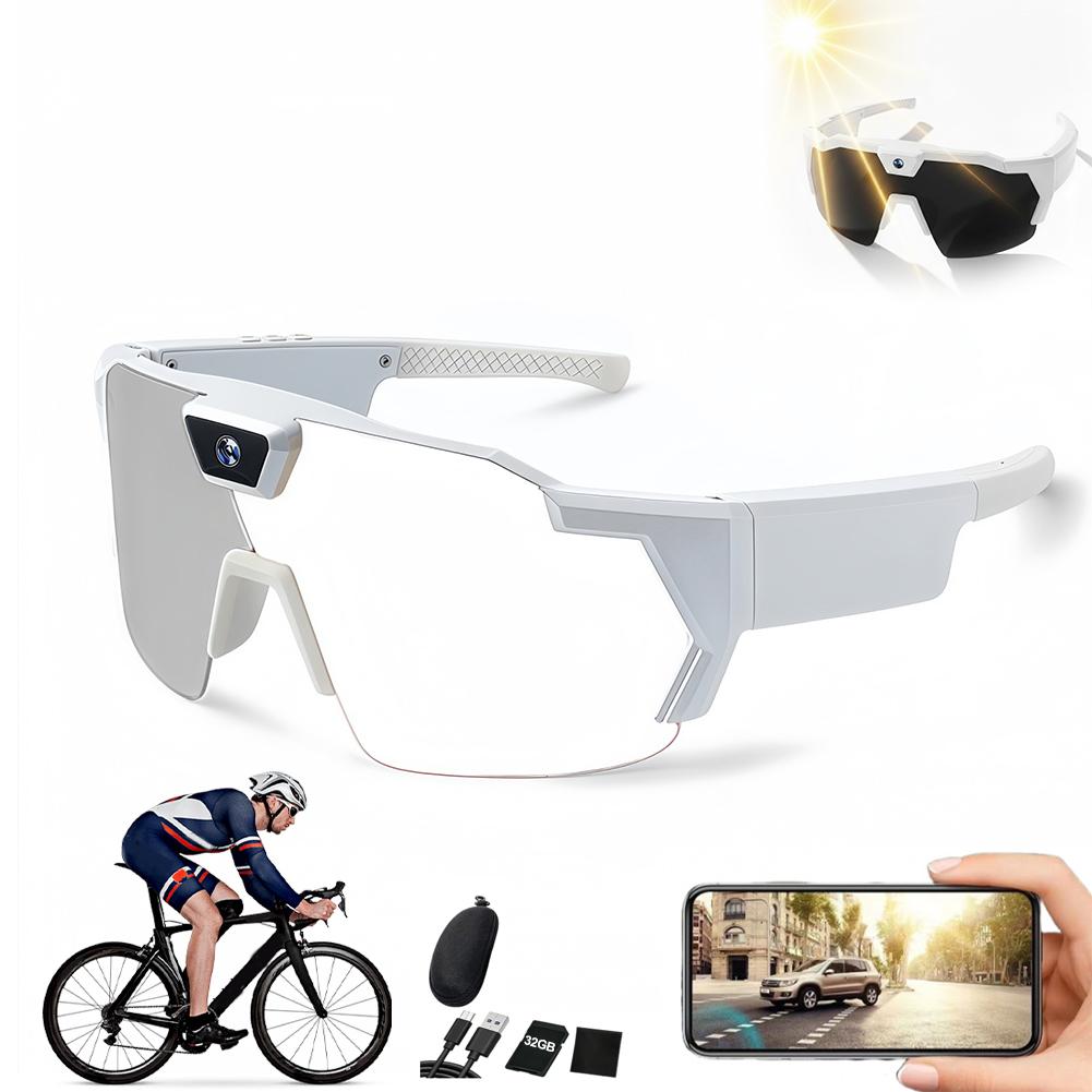 HD Video Glasses Action Camera Sunglasses Smart Glasses Sports Glasses Bicycle Motorcycle Driver Recorder Camera Glasses
