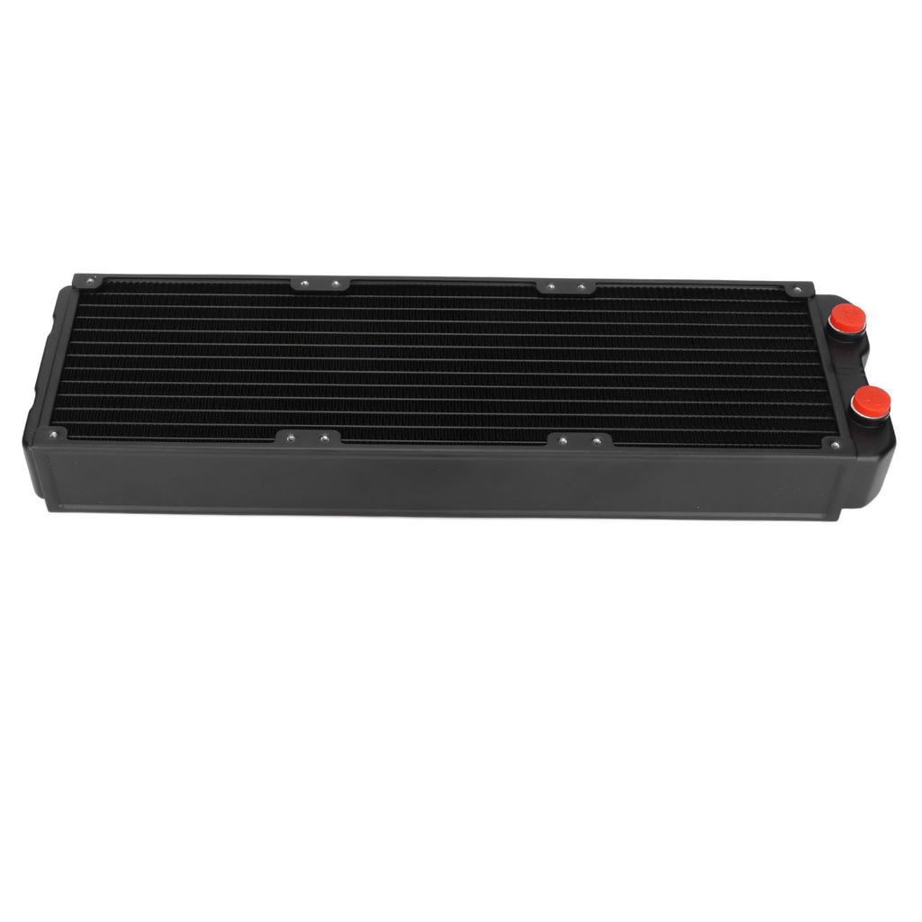 Aluminum Heat Sink 360mm Pagoda Mouth Water Cooled Aluminum Radiator Ten Rows of Tubes