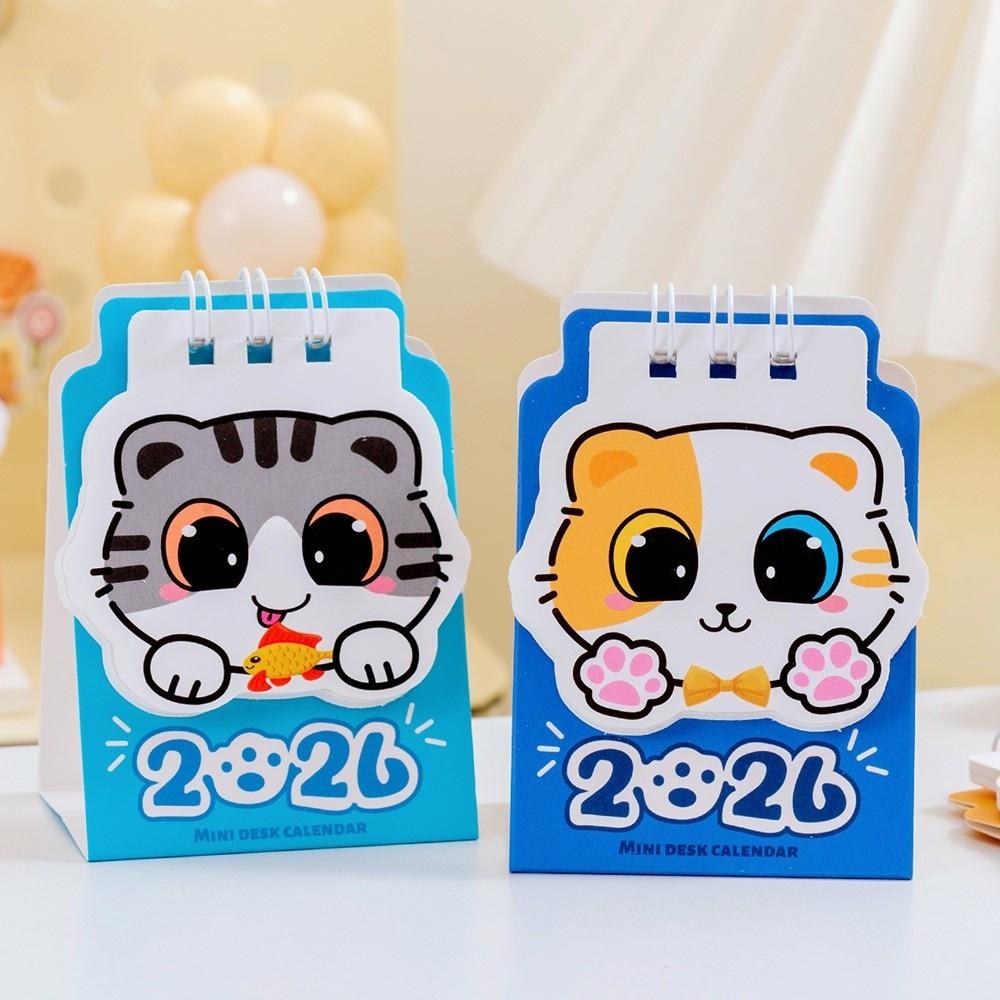 Portable Coil Calendar Mini Daily Planner New Schedule Planner  Office Desk Accessories