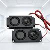 2pack 10045 Double Speaker for Advertising Machine with Enhances Basses and 5W 10W Power Option