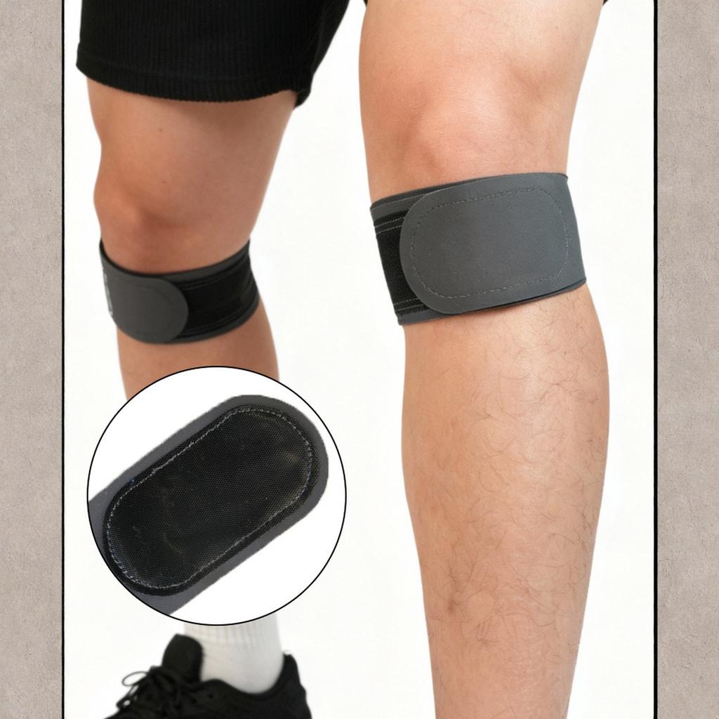 Verstellbarer Patella-Wickelgurt Atmungsaktive Kniebandage zum Laufen Springen