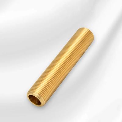1/8" 1/4" 3/8" 1/2" 3/4" BSP Male Full Thread Lengthen Nipple Brass For Water Tank Bulkhead Union Fitting Home Garden