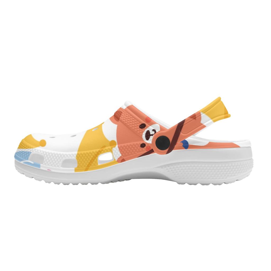 Soft Pattern EVA Clogs for Women Men Breathable Soft Sole Slip On Casual Footwear Soft Sole Summer Sandals Casual Daily Wear