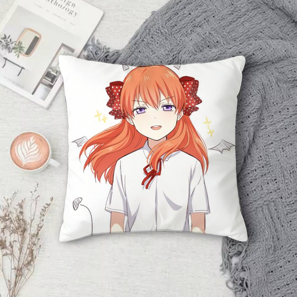 

Monthly Girls Nozakikun Doublesided Printed Square Pillow Cover Decorative Cushion Cover for Sofa Bedroom Bedside 30X30cm