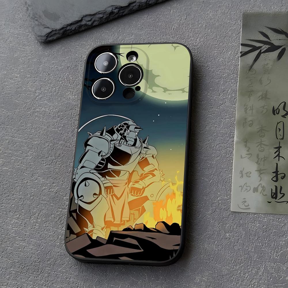 

F-FULLMETAL A-ALCHEMIST Phone Case Funda For Iphone 13 17 16 11 15ProMax 14 12 Pro Xs Max Mini Xr X 7 8 6 6s Plus Covers iPhone 15 Pro