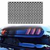 Black Car Rear Tail Light Cover Honeycomb Sticker Tail-lamp Decal Accessories