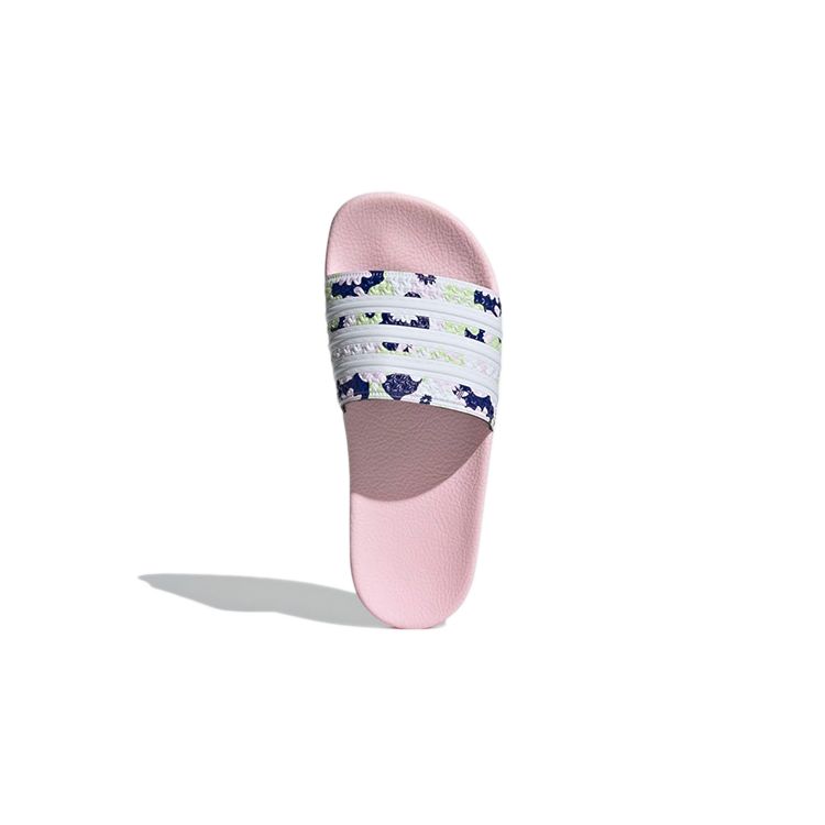 Adidas Originale Adilette Sportlich Lässig Outdoor Hausschuhe Kinder Schuhe Rosa GZ3692