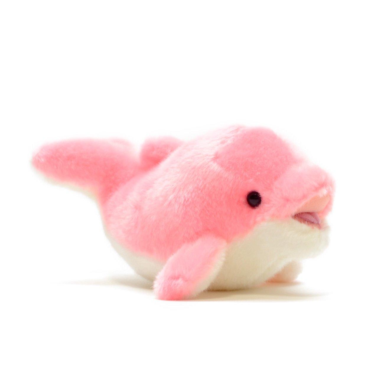 AQUA Plush Toy Marine Dolphin Irutan SS Pink 00100263