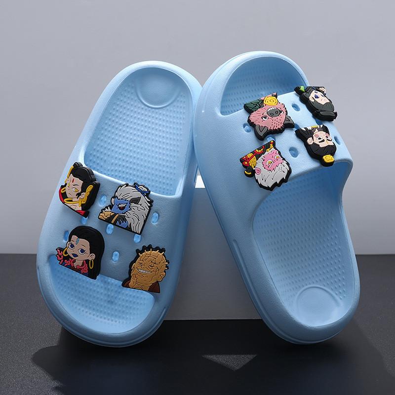 Bequeme weiche Sohle Eva Cartoon-Figur Indoor Outdoor Badeschuhe für Jungen