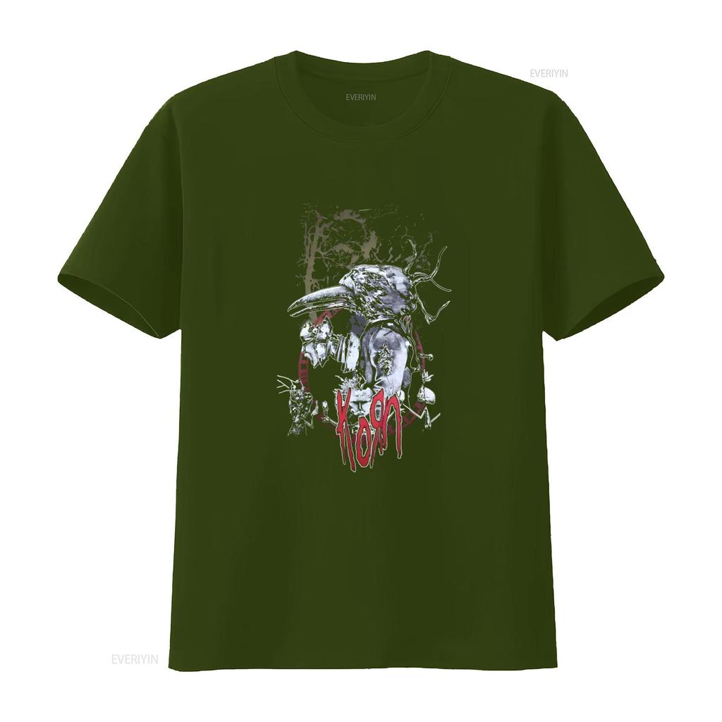 Maglietta Vintage Concerto Band KORN 2007 Tour Untitled Design Nu Metal Retro Originale Merch Rock Taglia L Uomo vintage Lavata