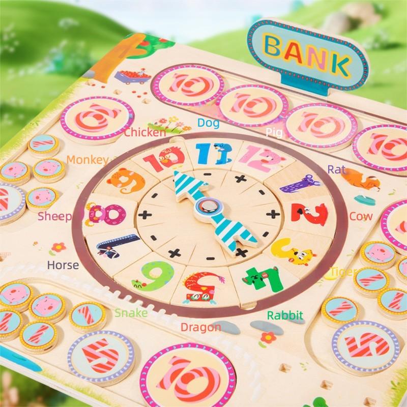 Farm Tycoon Children's Digital Enlightenment Toys Early Educational Family Multiplayer Interactive Games Kids Holiday Gifts