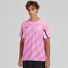 Under Armour Minimalistisches Logo-Print T-Shirt für den täglichen Gebrauch, Sport, Laufen, Fitness, Radfahren, Unisex-Oberteile, Rosa 24500504-638