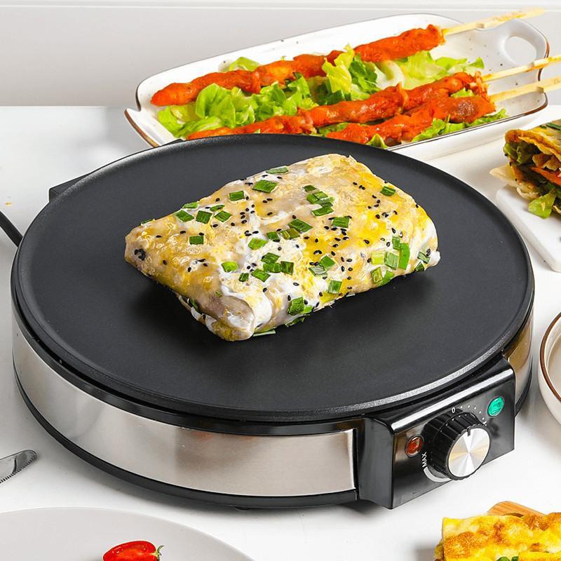 Household Electric Griddle Kitchen Processing Non stick Pancake Maker Portable Multifunctional Crepe Maker