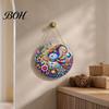 Seasonal Home Hanging Ornaments Christmas Tree Ornaments, Acrylic Festive Pendants with Lanyard for Decor Holiday Party Decoration, Indoor Scene
