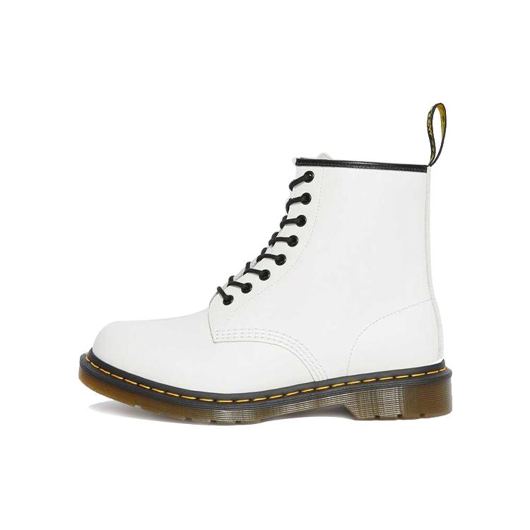 

новые Dr.Martens 1460 Ботинки на шнуровке из гладкой кожи Белые 46