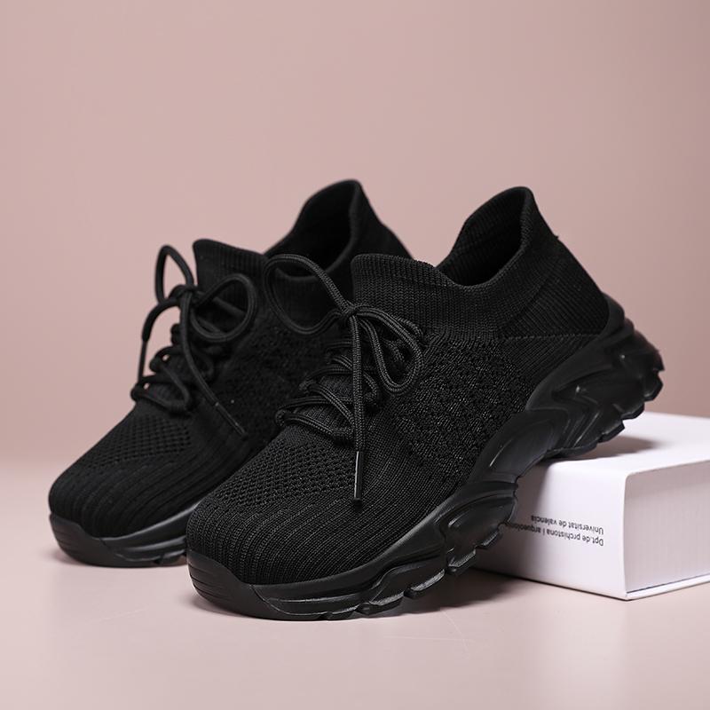 Fashion Sports Women's Shoes Sizes 35-40 Girl Student Comfortable Fashionable RED Shoes Summer Mesh Breathable Single Shoes