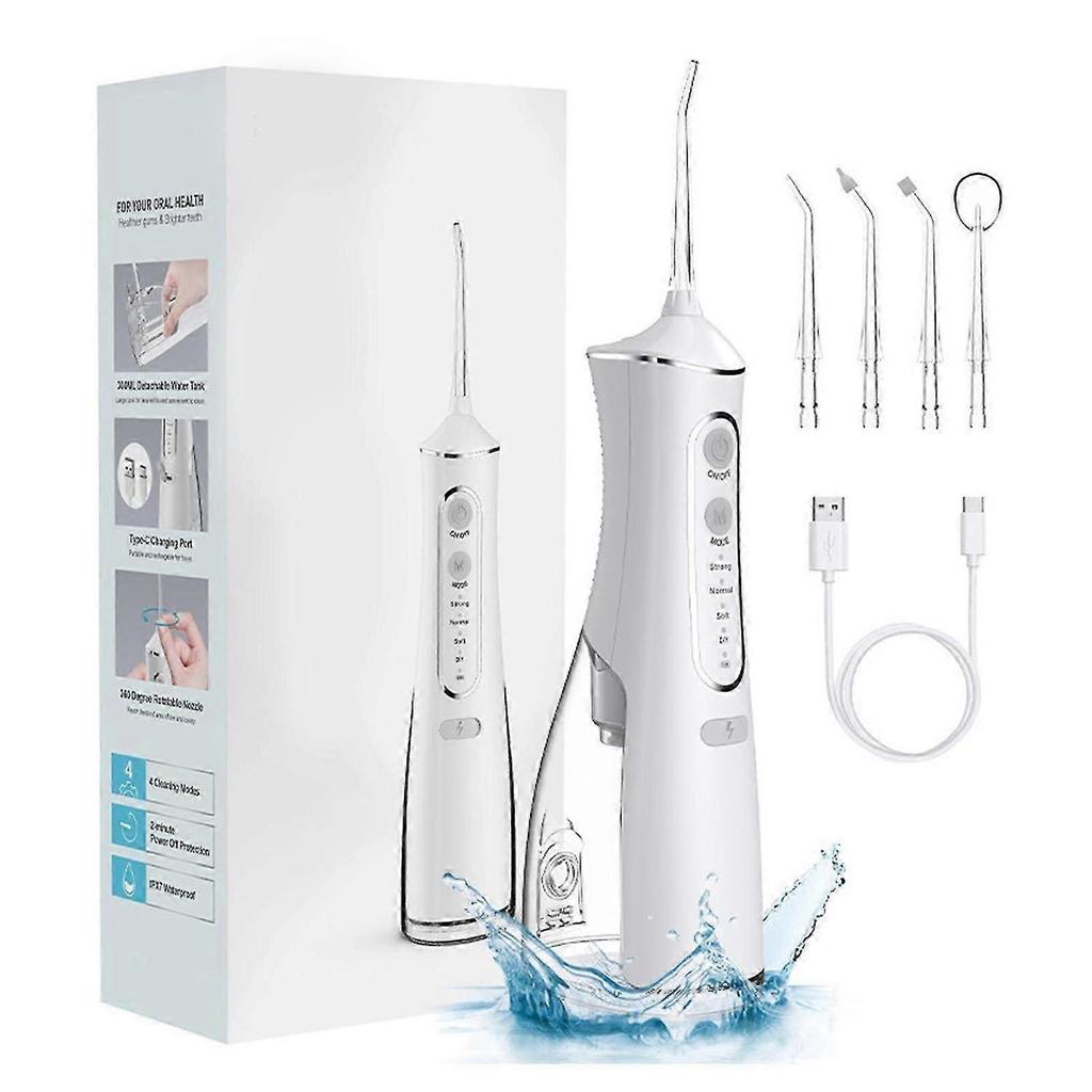 2025 Latest Model Electric Teeth Irrigator 4 Gears Adjust Pressure Deep Cleans...