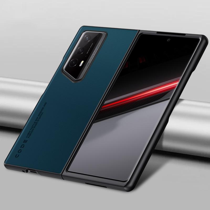 

Роскошный чехол из искусственной ПУ кожи для Honor Magic V2 RSR VS2 VS 2, задняя крышка, силиконовая защита, чехол для телефона для Honor Magic V Vs Ultimate Honor Magic V2 зелёный