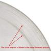 ILOVETOOL 4'' Thin Edge Wet Diamond Blade Disc Lapidary Saw Tools Arbor Hole 1/2'' Rim 0.25mm Pack of 10Pcs