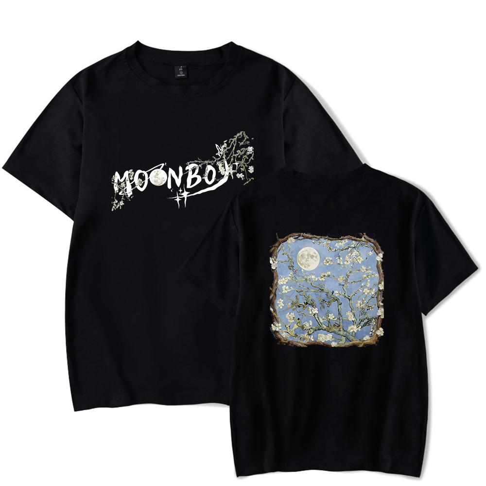 JVKE Moonboy Tshirt Album Merch Tshirt Cool Print Tops for Unisex and Women Streetwear
