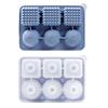 Whiskey Ice Cube Tray Silicone Ice Mold for Large Ice Balls Cubes Flexible Easy Release BPA-Free Dishwasher Safe Ice Cube Maker
