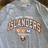 90s New York Islanders NHL Hockey Team Grey  Unisex Tee S-5XL Unisex T-Shirt