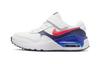 Air Max SYSTM Cushioning, Wear Resistant Low Top Sports Casual Shoes White Blue Children Aged 3 7 Years Old DQ0285-101