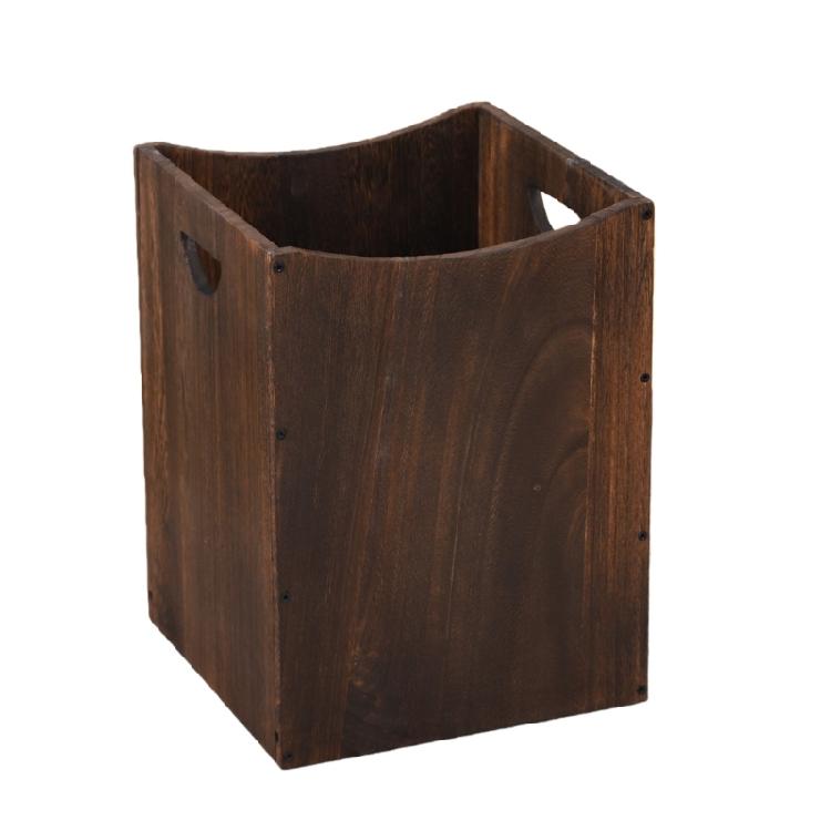 

Natural Wood Garbage Bin Construction Lasting Suitable For Recycling And Waste Management