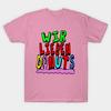 T-Shirt Damen Wir Lieben Donuts Harajuku Print Kawaii T-Shirt Sommer Kurzarm Damen T-Shirt Top Tee