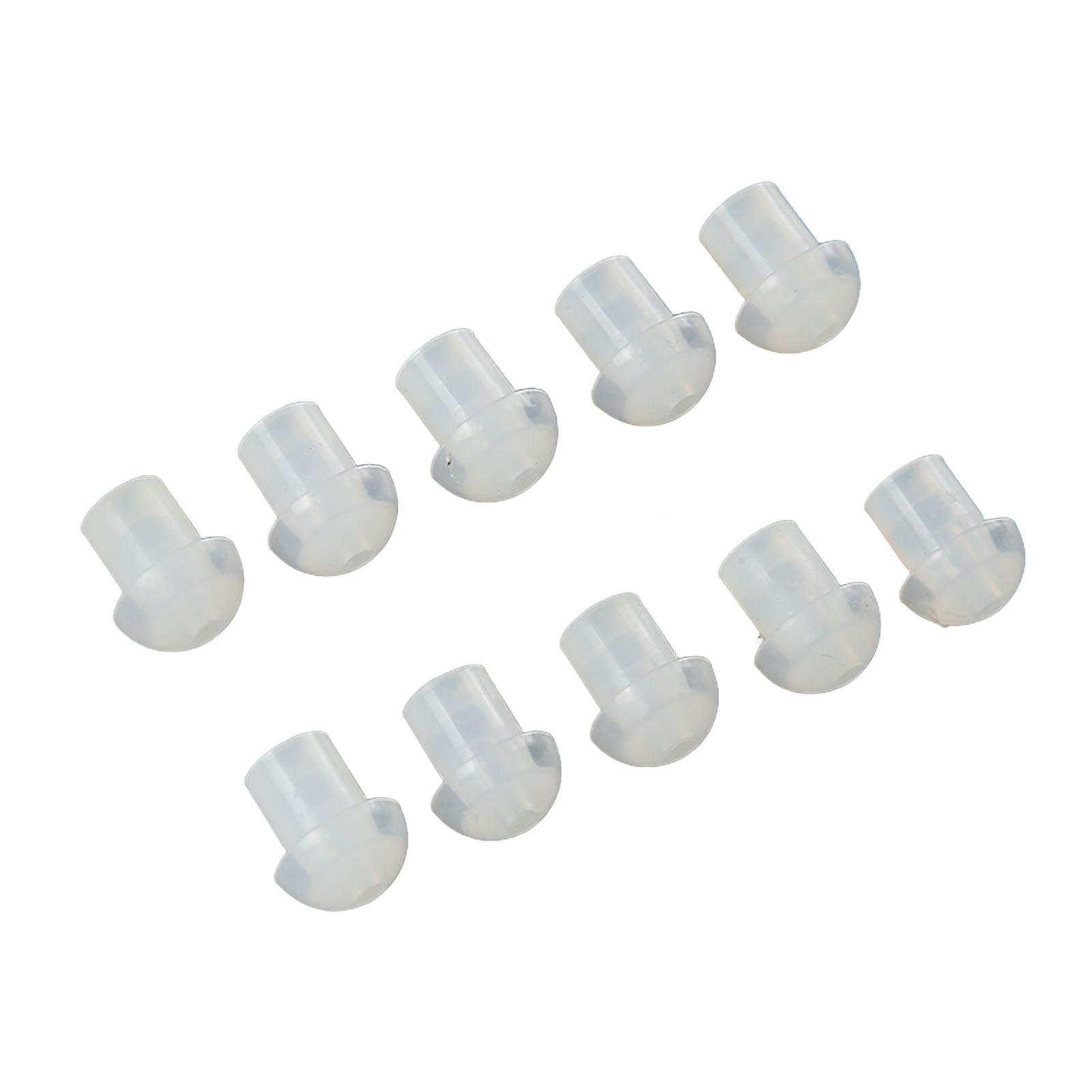 

10 шт. Купол для слухового апарату Професійний М який Силіконовий Вушний Вкладиш Вушна Затичка Запасні Аксесуари для S