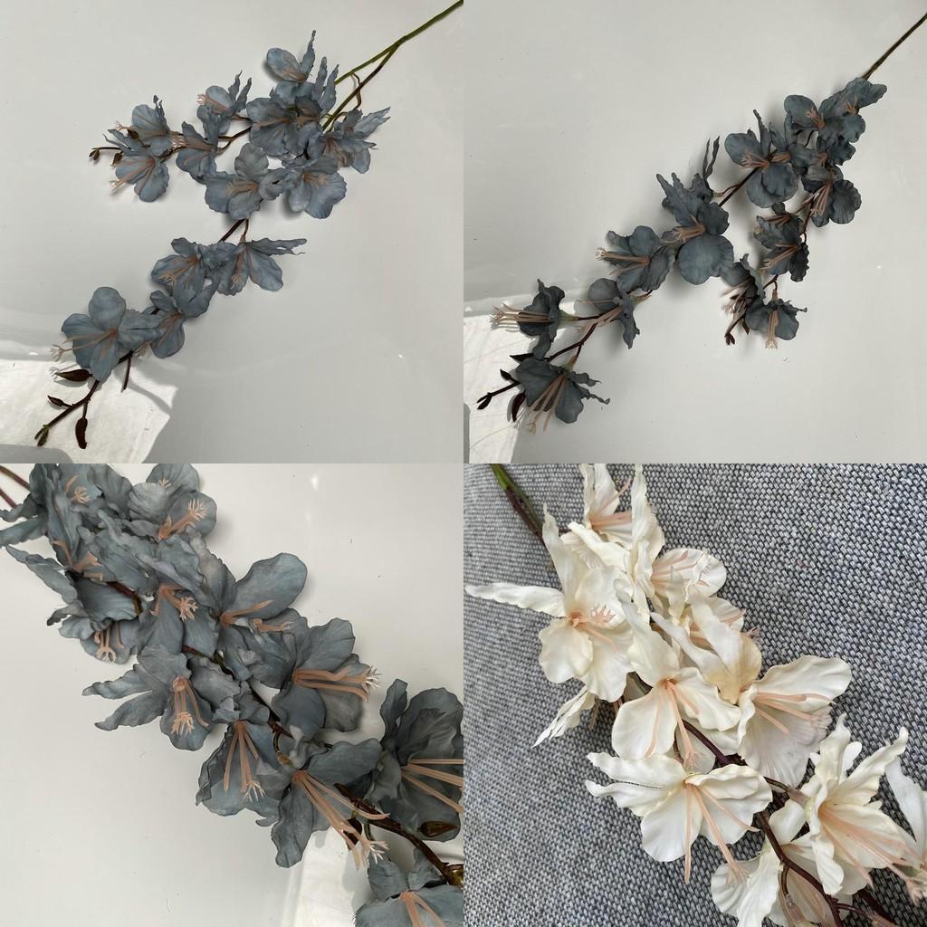 Artificial Silk Orchid Long Beard Design Wedding Home Decor Floral Arrangement Photography