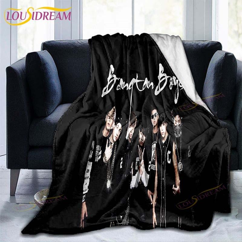 

Kpop Bangtan Boys Bts Throw Blanket Couch Quilt Cover Travel Bedding Outlet Throw Blanket Flannel Blanket Bedspread 150x180cm
