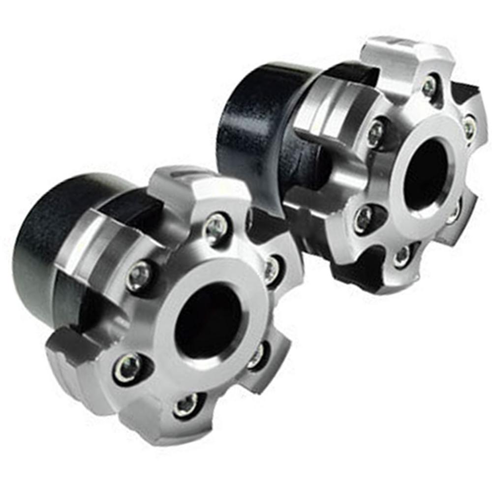 Front Rear Fork Frame Sliders 2PCS Front Fork Wheel Frame Sliders Wheel Crash Protector For Most Motorcycles Motorbikes Moped