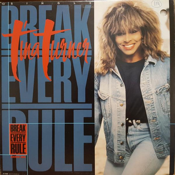 

12inch Record TINA TURNER Break Every Rule S75190 Capitol Records 1987 Canada Dance Electronica Used