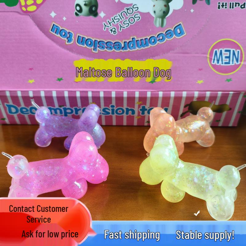 

Cross-border Maltose Balloon Squeeze Toy for Stress Relief