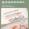Silicone Cable Ties,Cord Organizer,Cable Straps,Reusable Cord Ties,Travel Cable Organizer ,Cute Elastic Tie, Wire Ties