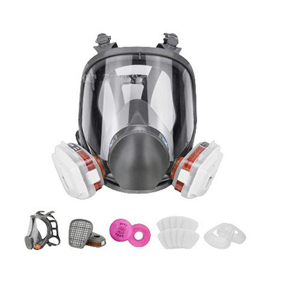 6800 Stijl Beschermend Gasmasker voor Spuitverf, Pesticiden, Chemicaliën, Decoratie en Formaldehyde
