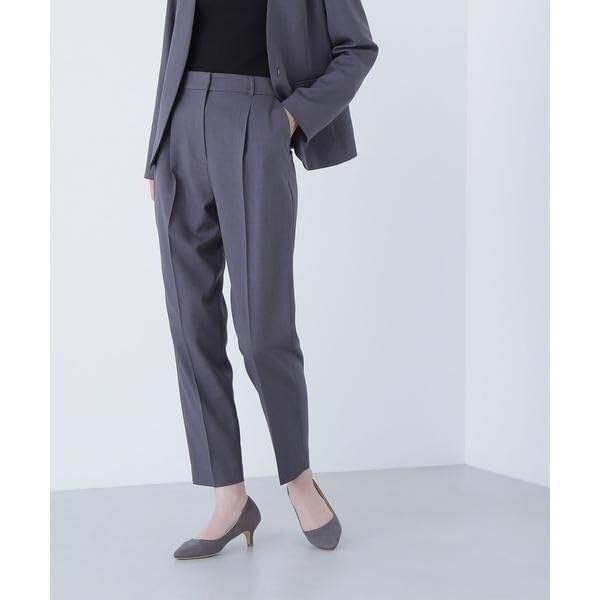 Beauty Powdery Twill SETUP Tapered Pants [Natural Basic]